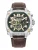POLICE Analoog horloge ‘Norwood’  bruin / zilver