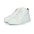 Chloe Lauren hoge sneakers in het wit