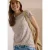 Shirt met boothals en strepen