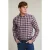 River Woods Custom Fit Checked Shirt Red/beige