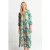 Rich & Royal Printed V-neck Dress With Flower Print Recycled Original