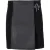 Givenchy minirok met panelen en hangslotdetails in zwart katoen
