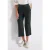 Street One Dames 7/8 Wide Legs tricot broek in Groen