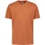 No Excess T-shirt granddad sluiting korte mouw melon