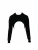 Givenchy Cropped Trui in Zwarte Katoen