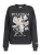 ONLY Sweatshirt ‘ONLFLEUR’  goud / basaltgrijs / lichtgroen / wit