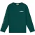 Malelions Women Italian Summer Longsleeve T-Shirt | Teal