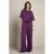 LOLALIZA wide leg broek – paars