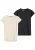 Urban Classics Shirt  ecru / zwart