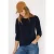 Cecil Dames Zacht shirt met lange mouwen in Blauw