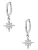 Hey Happiness Oorbellen ‘Nordstern’  zilver