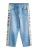 Next Jeans  blauw denim / donkerlila / zalm roze / offwhite