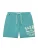 Superdry & Co Zwemshorts  turquoise / wit