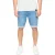 Crosshatch Heren Youlgreeve Denim Short met Ceintuur (Mid Wash)