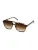 Kapten & Son Zonnebril ‘Zurich Oversize’  bruin / lichtbruin