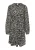 QS Jurk  taupe / zwart / wit