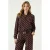 Garcia blouse met stippen – bruin