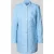 White Label slim fit longblazer van linnen met staande kraag