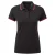 Asquith & Fox Dames/Dames Klassieker Fit Polo (Zwart/Rood)