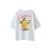 NAME IT KIDS T-shirt met backprint wit