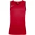 Nike Basketbalshirt met V-hals voor heren (Universitair Rood/Wit)
