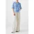 French Connection Cosette Pintuck Top White/baja Blue