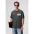 T-shirt met ronde hals en geprint logo