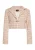 Faina Korte blazer Dames Roze Veelkleurig