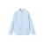 Mango Kids linnen gestreepte overhemd blauw