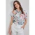 DIDI Loose Blouse Sierra In Offwhite With Ocean Treasures Xl Prin