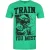 Star Wars Heren Trein Je Moet Yoda T-shirt (Groen/zwart)