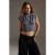 TRENDYOLMİLLA Dames Grijs Effen Mouwloos Getailleerd Blouses