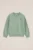WE Fashion – Jongens sweater met embroidery – Regular fit – Pastelgroen – Katoen –