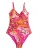 Next Shaping-badpak  oranje / pink / zwart / wit