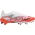 Puma Ultra Ultimate voetbalschoenen voor dames, voor harde ondergrond (Wit, Rood)