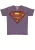 LOGOSHIRT Shirt ‘Superman Logo’  lila