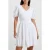 French Connection Birch Puff Sleeve Dress White
