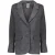 Geisha Blazer Hairy Grey