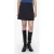 A.P.C. Mini Skirt Pleated Dark Navy