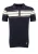 Key Largo Shirt  donkerbeige / navy / wit