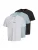JACK & JONES Shirt ‘JJESOHO’  pastelblauw / zwart / wit