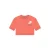 Noppies baby sweater met backprint rood