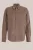 WE Fashion – Heren regular fit overhemd met structuur – Regular fit – Grijs – Katoen –