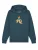 Watapparel Sweatshirt ‘ Rainbow Banana ‘  petrol / gemengde kleuren