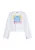 ebeeza Sweatshirt  hemelsblauw / oranje / rosa / wit