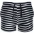 Regatta Childrens/Kids Dayana Towelling Stripe Casual Shorts (Marine / Wit)
