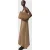 AllSaints Bettina Lrg Paper Biscuit Brown