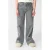Shoeby wide leg jeans met stippen – grijs