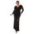 Vrouwelijke portefeuille jurk Goddiva Scuba & Lace