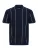 BLEND Trui ‘BHAven’  donkerblauw / wit